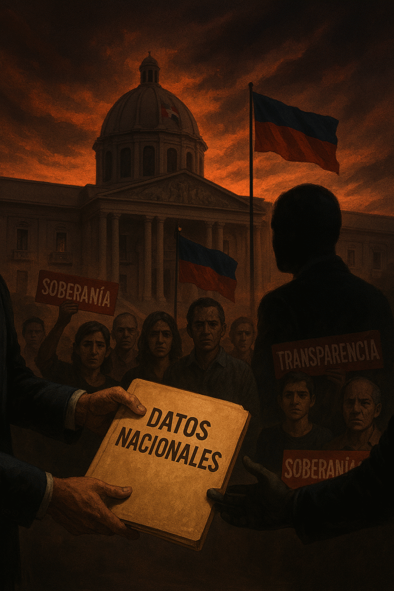 Dominican Data to a Haitian Company